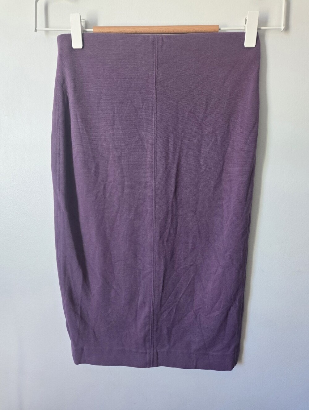 WILFRED Purple Pencil Skirt